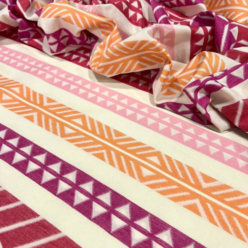 JACQUARD ÉTNICO - 100%ALGODÃO