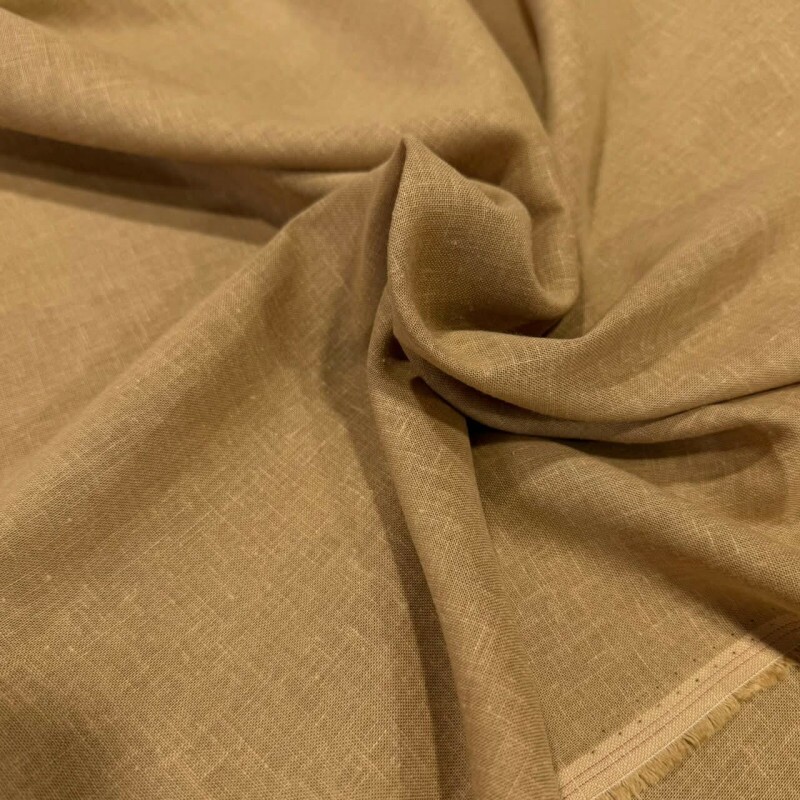 CAMBRAIA DE LINHO CAMELO - 55%Linho 45%Viscose CAMBRAIA DE LINHO CAMELO - 55%Linho 45%Viscose