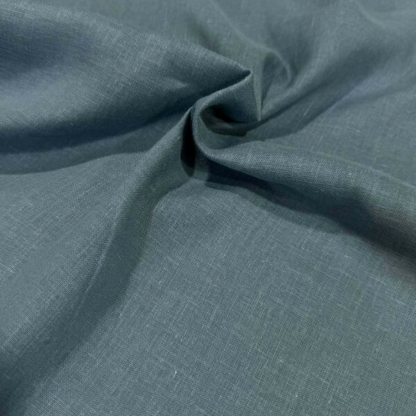 CAMBRAIA DE LINHO AZUL PORCELANA - 55%Linho 45%Viscose CAMBRAIA DE LINHO AZUL PORCELANA - 55%Linho 45%Viscose