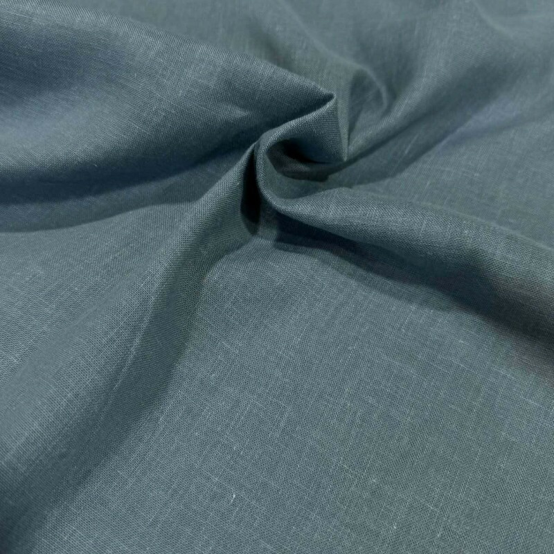 CAMBRAIA DE LINHO AZUL PORCELANA - 55%Linho 45%Viscose CAMBRAIA DE LINHO AZUL PORCELANA - 55%Linho 45%Viscose