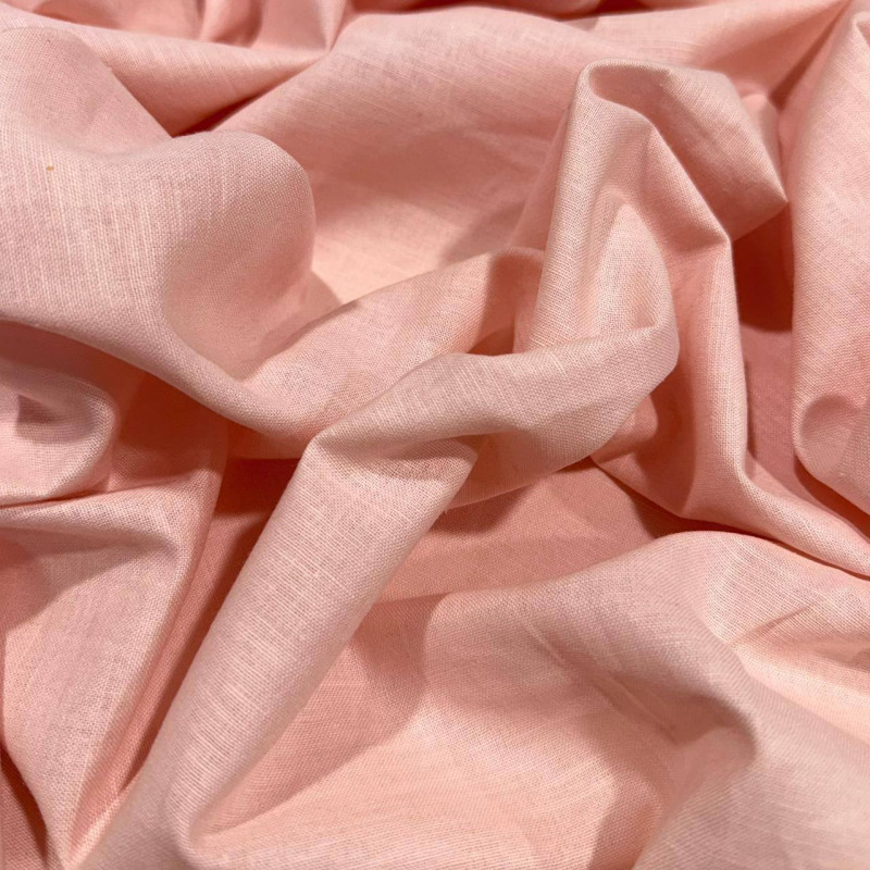 CAMBRAIA DE ALGODÃO - ROSA QUARTZO