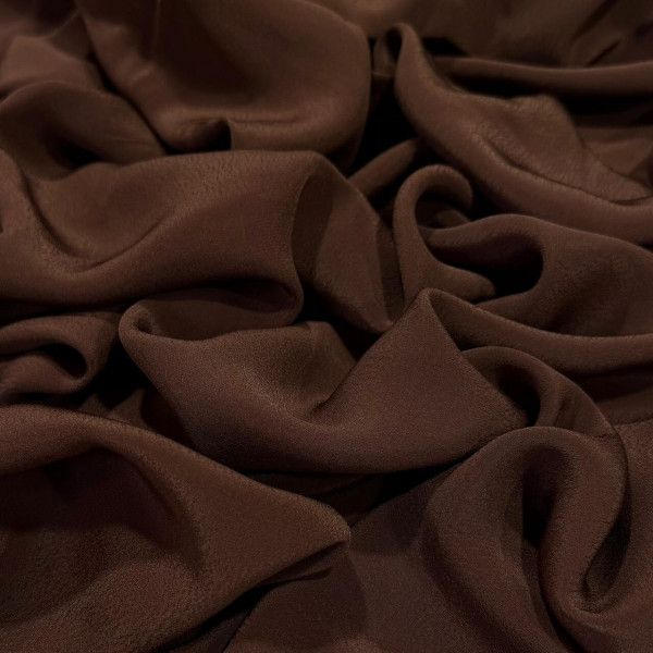 CREPE DE VISCOSE - MARROM CAFÉ