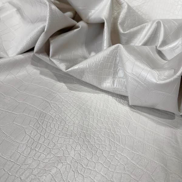 COURO DASLU CROCO - OFF WHITE