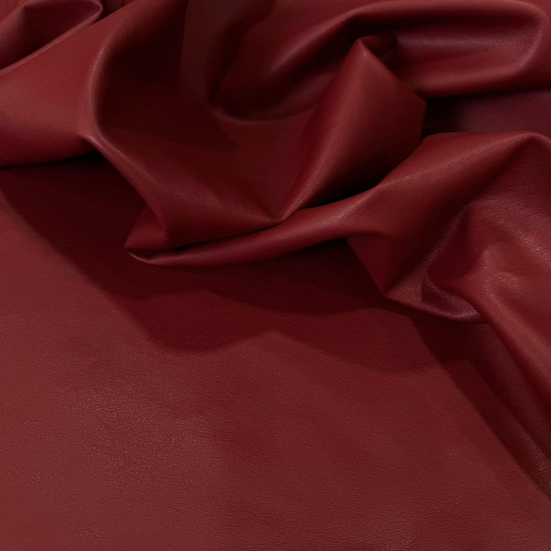 COURO DASLU -  VERMELHO QUEIMADO