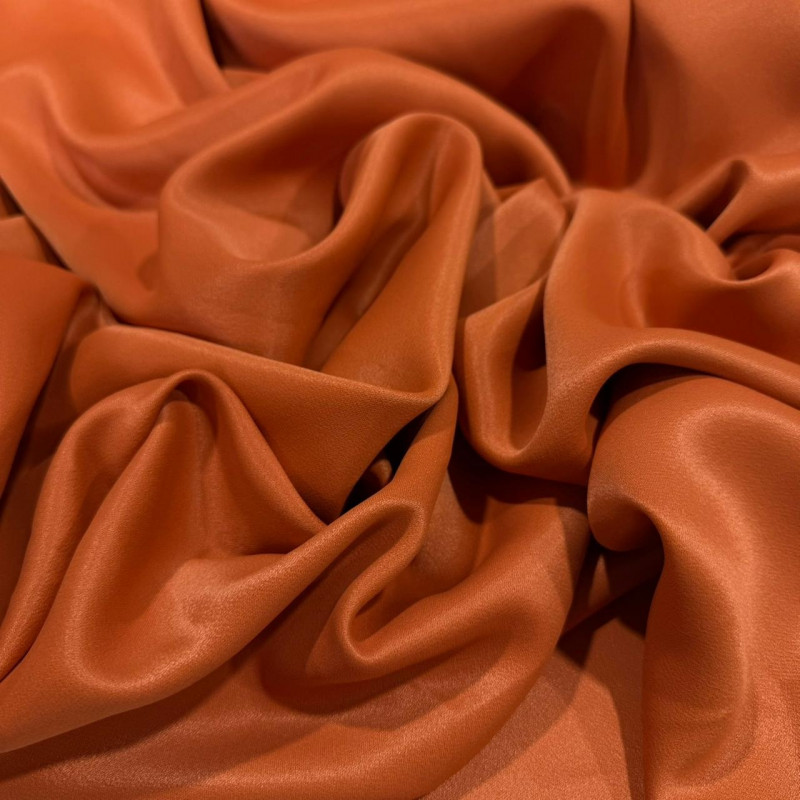 CREPE PATOU DE ACETATO - FERRUGEM CREPE PATOU DE ACETATO - FERRUGEM