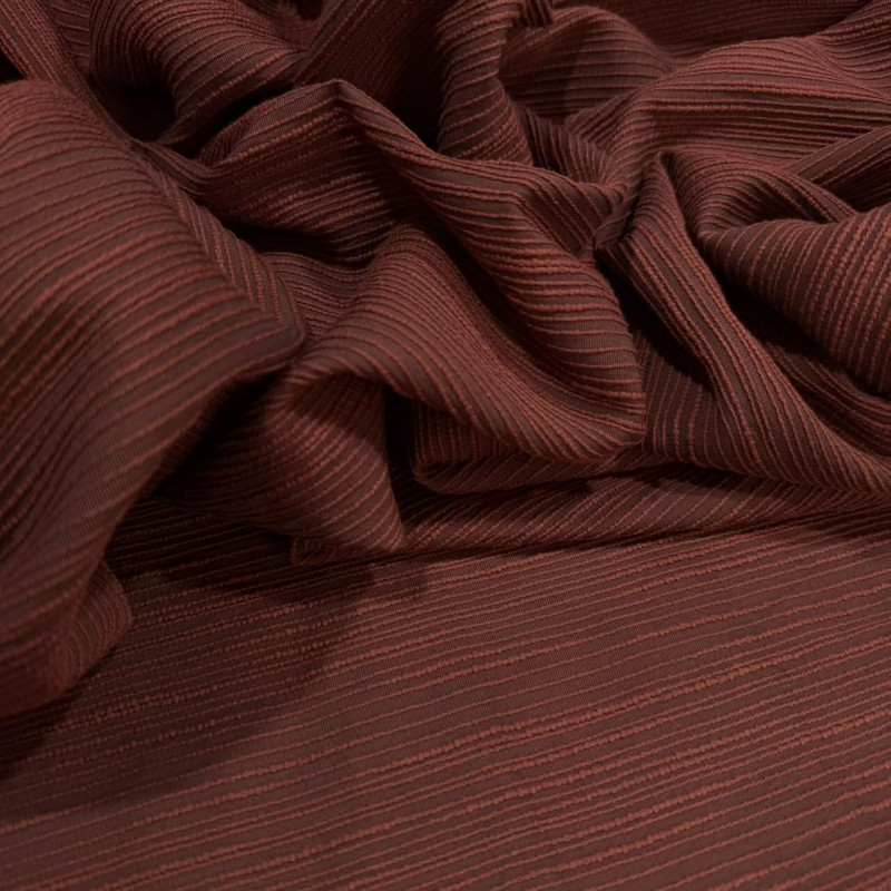 BORDADO CACAU - 42%Viscose 35%Algodão 13%Poliamida 10%Linho