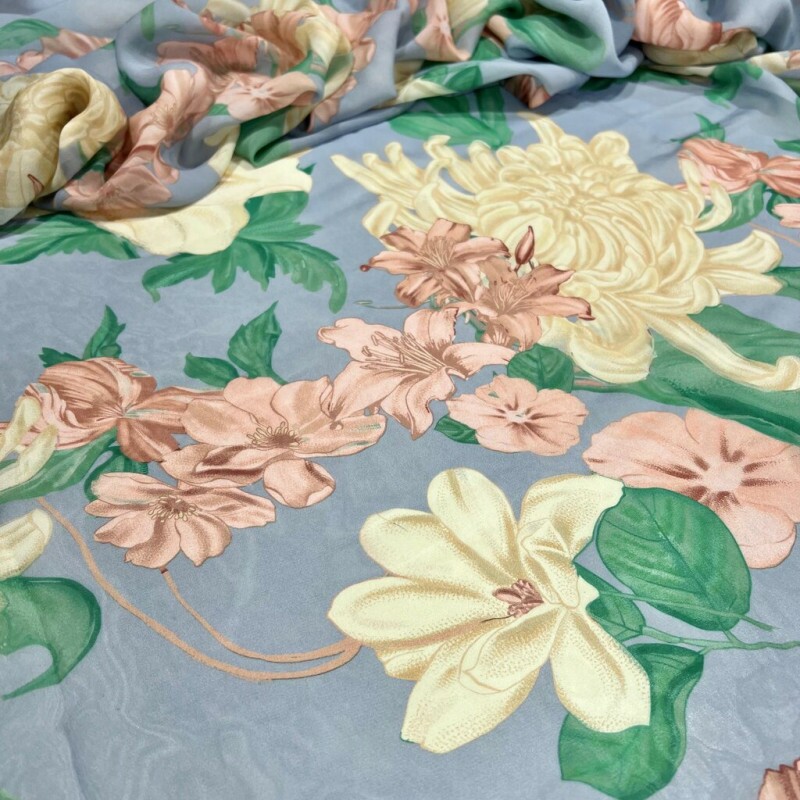 GEORGETTE DE VISCOSE GARDEN