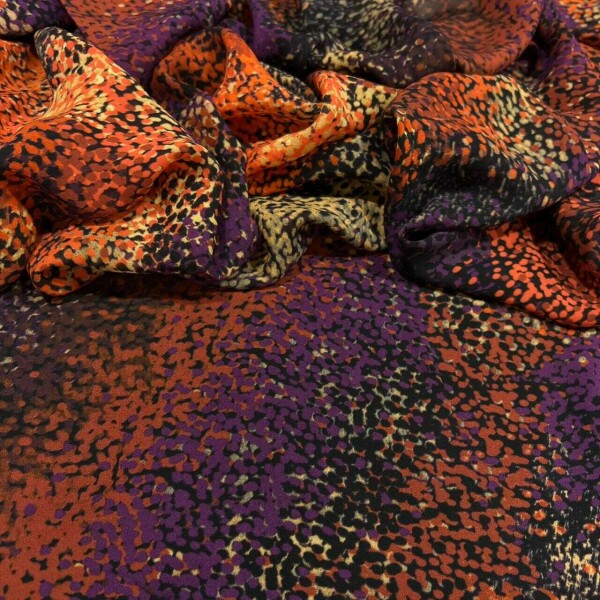 GEORGETTE DE VISCOSE - FOGOS 