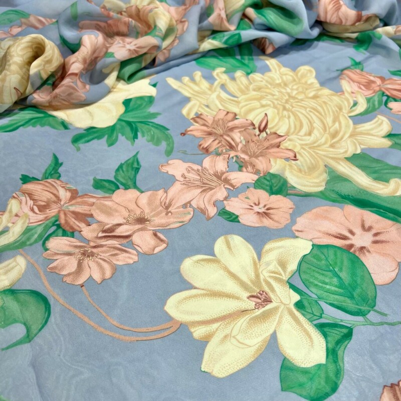 GEORGETTE DE VISCOSE GARDEN