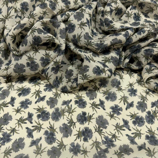 GEORGETTE DE VISCOSE - CRAVOS