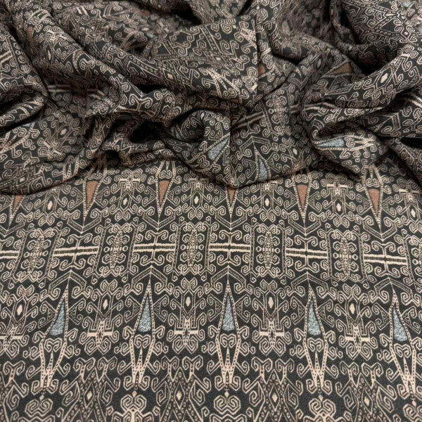 GEORGETTE DE VISCOSE - CHICHEN ITZA