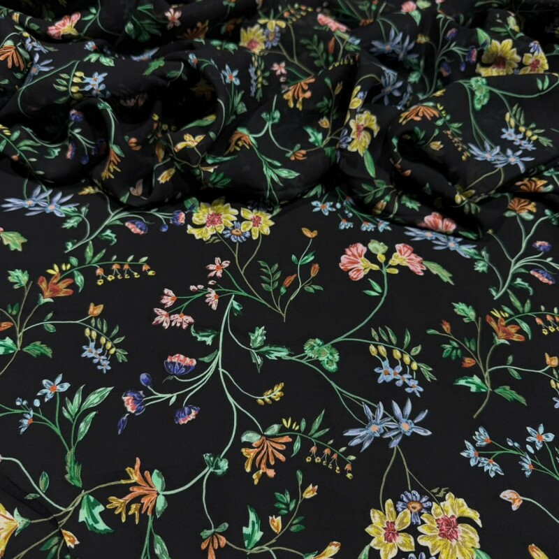 GEORGETTE DE VISCOSE ITALIANO - LIBERTY GEORGETTE DE VISCOSE ITALIANO - LIBERTY