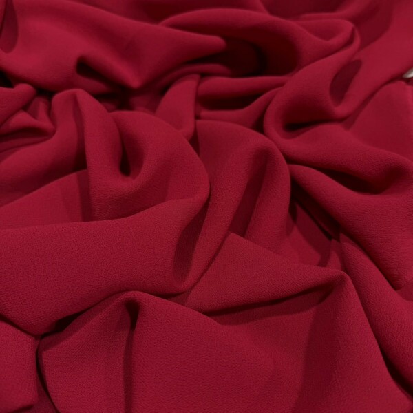 GEORGETTE DE VISCOSE - VERMELHO GEORGETTE DE VISCOSE - VERMELHO