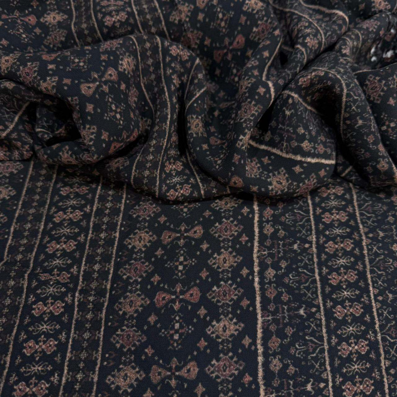 GEORGETTE DE VISCOSE - LISTRADO EXCLUSIVO MF GEORGETTE DE VISCOSE - LISTRADO EXCLUSIVO MF