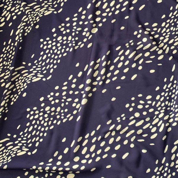 GEORGETTE DE VISCOSE - POÁ MARINHO