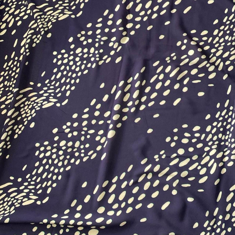 GEORGETTE DE VISCOSE - POÁ MARINHO