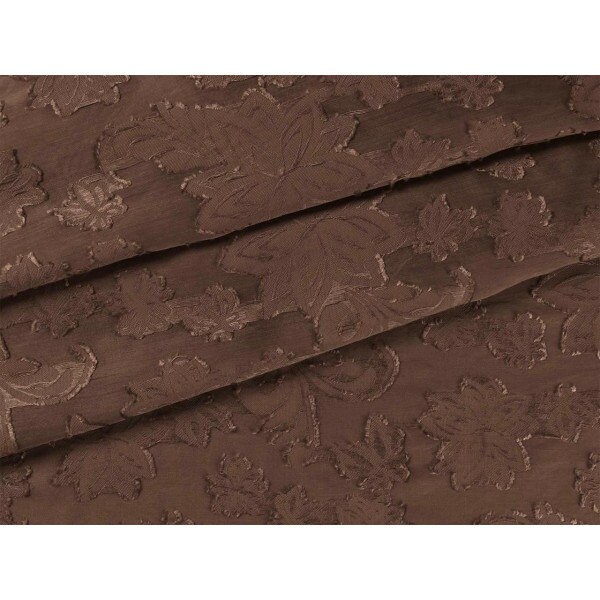 DEVORÊ FLORAL CACAU - 89%Viscose 11%Poliamida DEVORÊ FLORAL CACAU - 89%Viscose 11%Poliamida