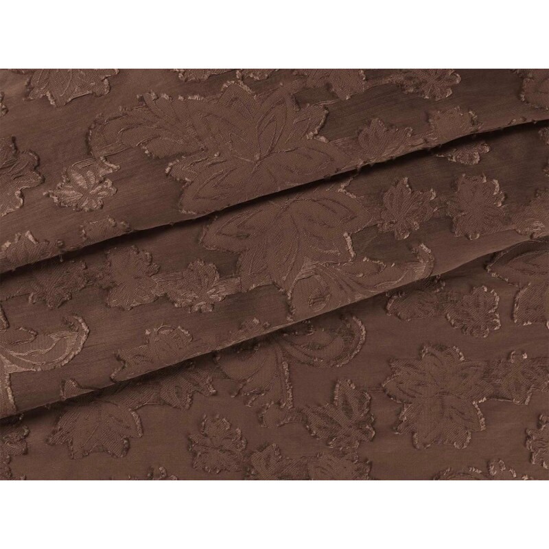 DEVORÊ FLORAL CACAU - 89%Viscose 11%Poliamida DEVORÊ FLORAL CACAU - 89%Viscose 11%Poliamida