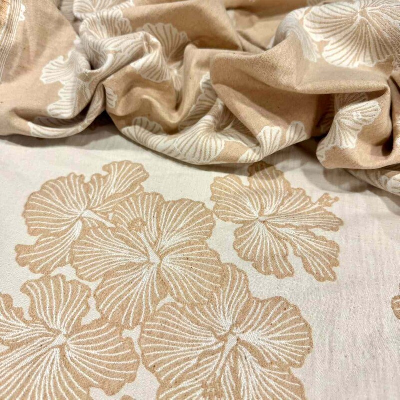 JACQUARD HIBISCO - NATURAL JACQUARD HIBISCO - NATURAL