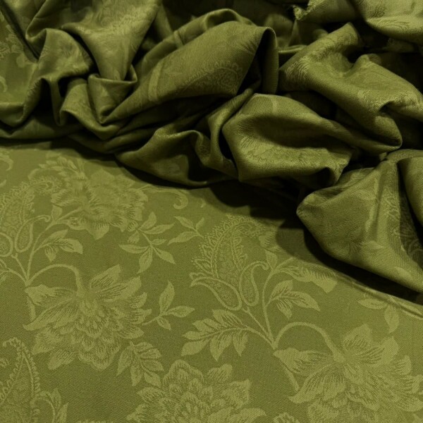 LINHO JACQUARD - VERDE OLIVA