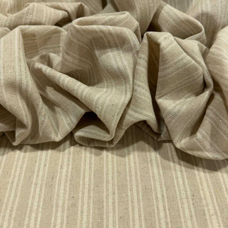 LINHO MISTO LISTRADO - CRU