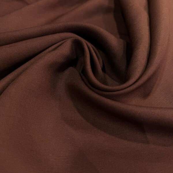 VISCOSE com LINHO MARROM - MENEGOTTI