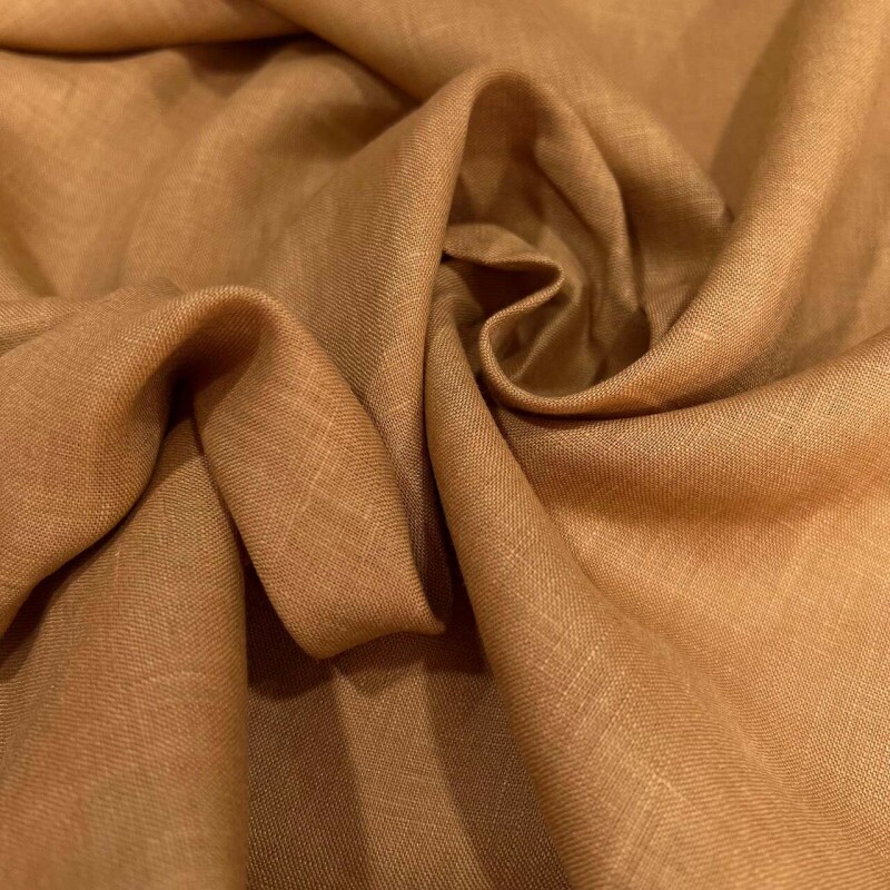 LINHO PURO CARAMELO - 100%LINHO 