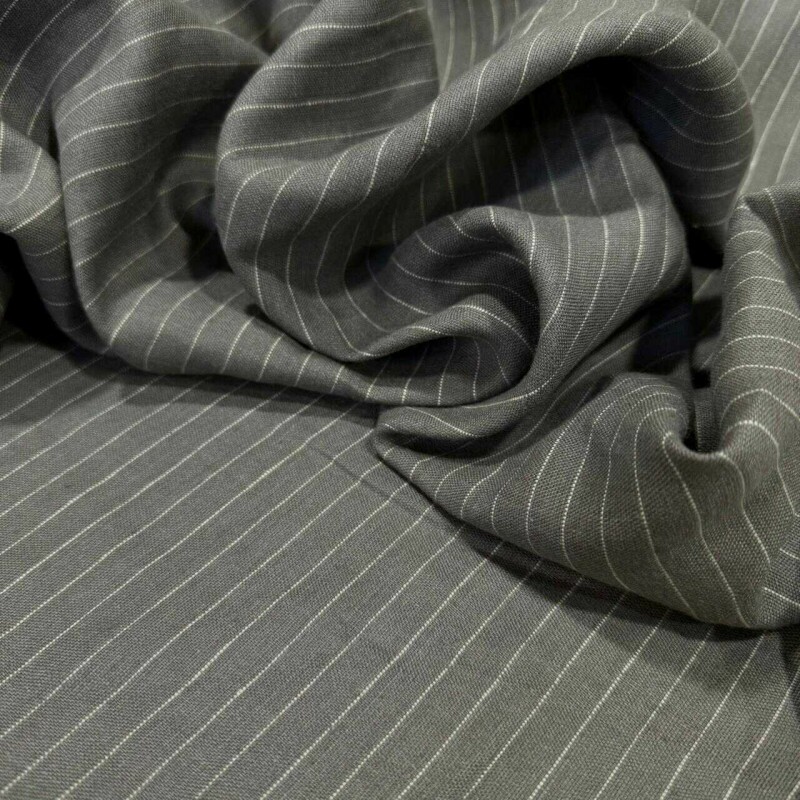 LINHO PURO RISCA DE GIZ  - 100%LINHO   