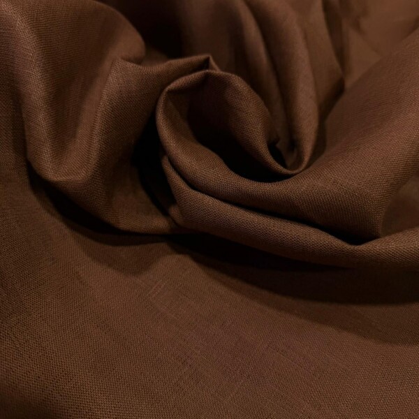 LINHO PURO MARROM - 100%LINHO LINHO PURO MARROM - 100%LINHO