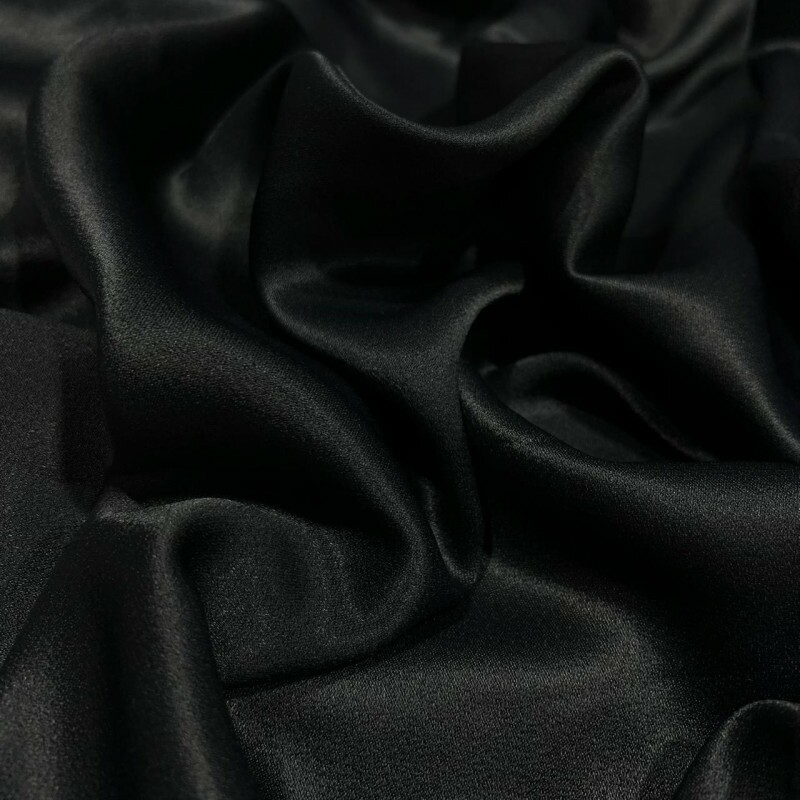 CREPE PATOU DE ACETATO - PRETO CREPE PATOU DE ACETATO - PRETO