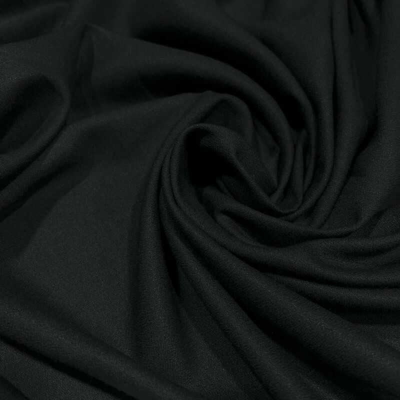 CORTE ÚNICO 0,60cm ZAYA PRETO - CREPE 100%VISCOSE 