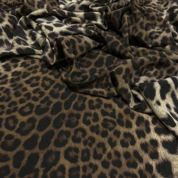 CORTE ÚNICO 0,80cm SEDA PURA - ANIMAL PRINT