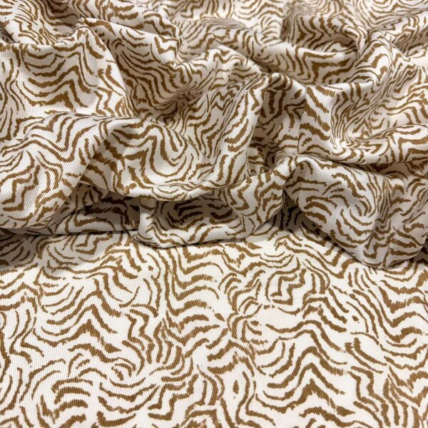 SARJA LEVE ANIMAL PRINT - 58%Algodão 42%Viscose
