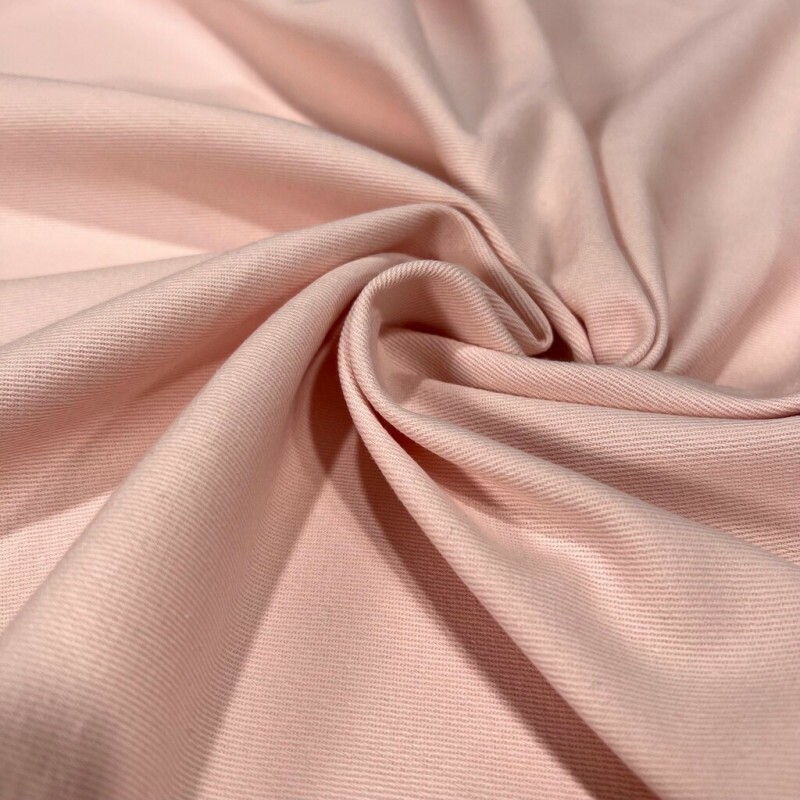 SARJA 100%ALGODÃO ROSA CREAM 