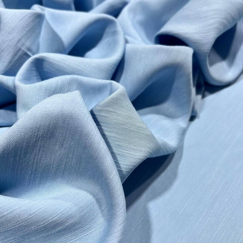 TENCEL FILETADO - AZUL CLARO