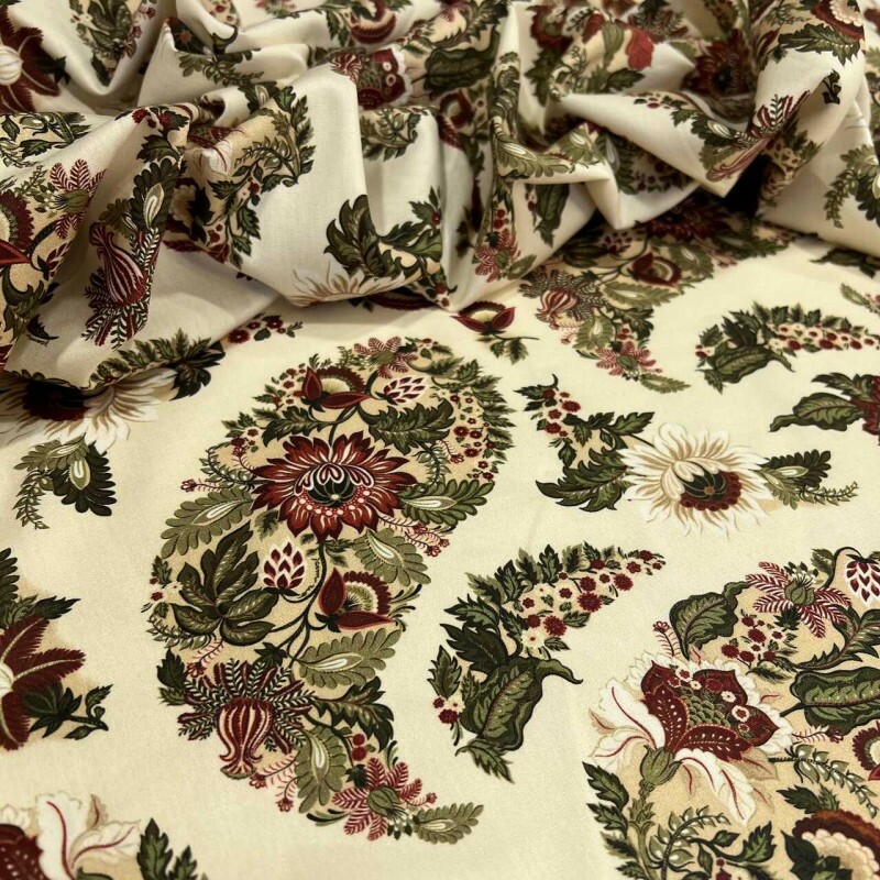 TRICOLINE FLORAL/PAISLEY EXCLUSIVA TRICOLINE FLORAL/PAISLEY EXCLUSIVA