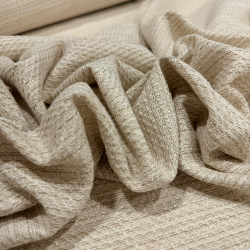 TWEED NATURAL DE ALGODÃO