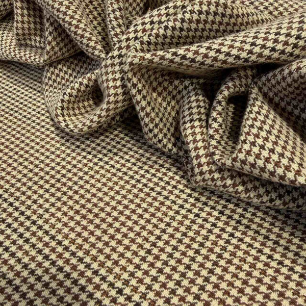 TWEED NV CAPPUCCINO - MINI PIED DE POULE TWEED NV CAPPUCCINO - MINI PIED DE POULE