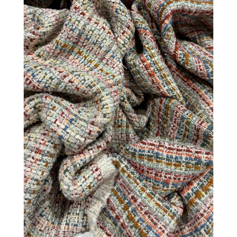  TWEED EXCLUSIVO ITALIANO - 67%Algodão 26%Pol 7%Vis