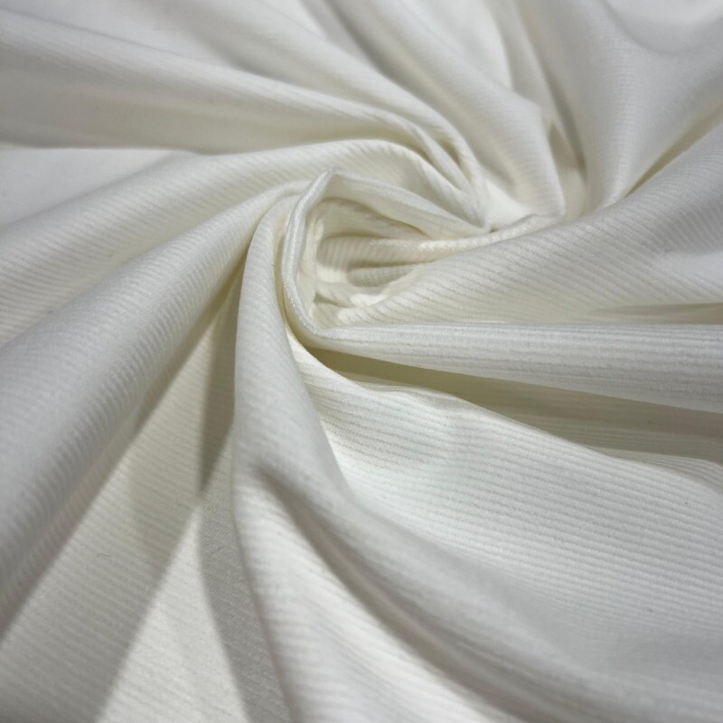VELUDO COTELÊ DE ALGODÃO - OFF WHITE