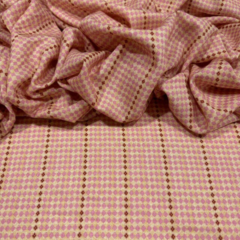 VISCOSE MINI GEOMÉTRICO (TRAMA DE LINHO)