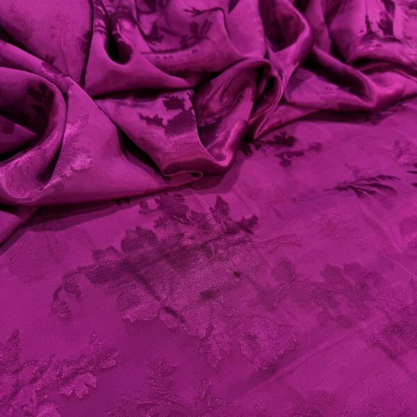 VISCOSE BROCADA NV - MAGENTA