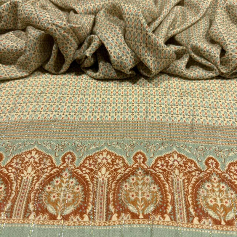 CORTE 1,35mt - VISCOSE MF FILETADA BARRADO DUPLO CORTE 1,35mt - VISCOSE MF FILETADA BARRADO DUPLO