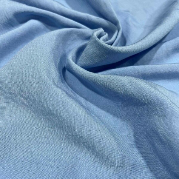 VISCOSE LINO SKY BLUE - 53%VISCOSE 33%LINHO 14%POLIÉSTER