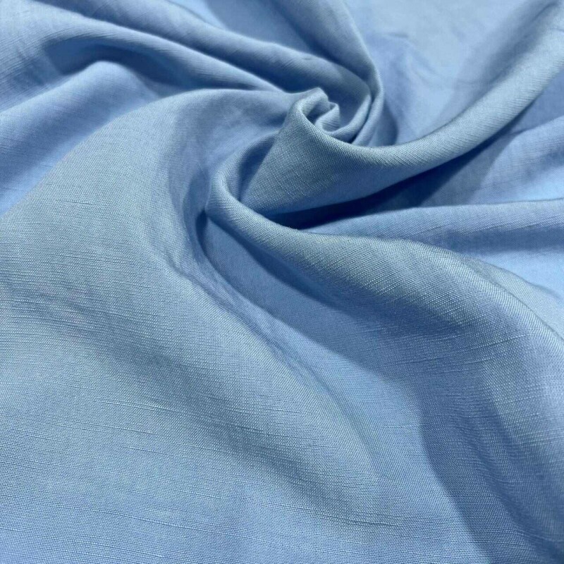 VISCOSE LINO SKY BLUE - 53%VISCOSE 33%LINHO 14%POLIÉSTER VISCOSE LINO SKY BLUE - 53%VISCOSE 33%LINHO 14%POLIÉSTER