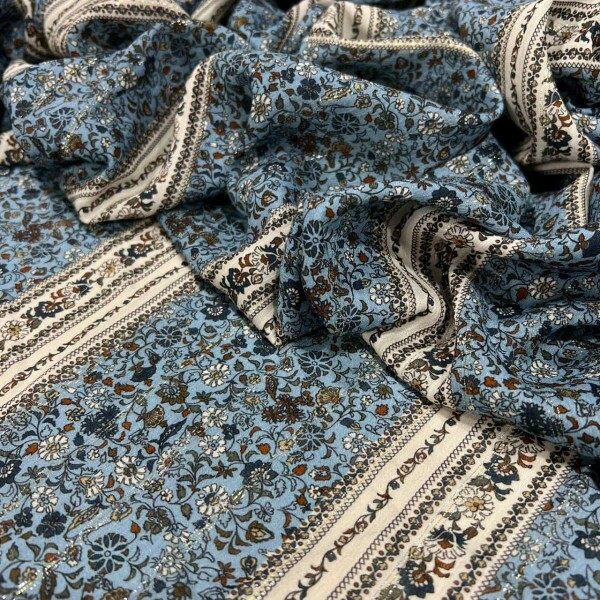 VISCOSE LISTRADO LIBERTY - FILETADO DE LUREX