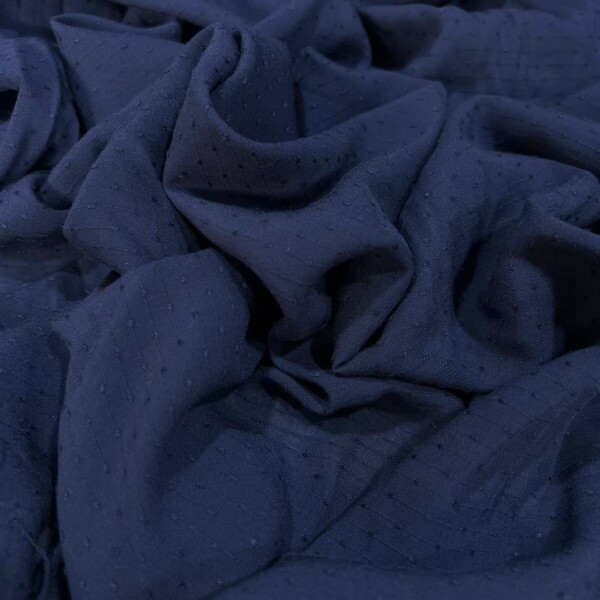 VISCOSE BORDADA - MARINHO VISCOSE BORDADA - MARINHO