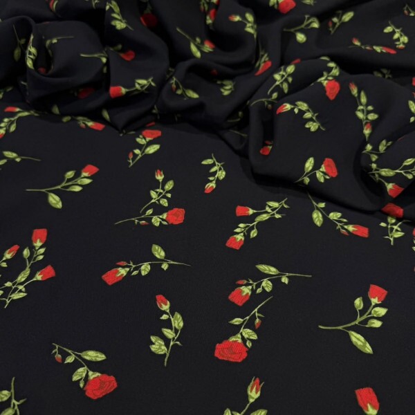 VISCOSE MINI ROSAS - EXCLUSIVA VISCOSE MINI ROSAS - EXCLUSIVA