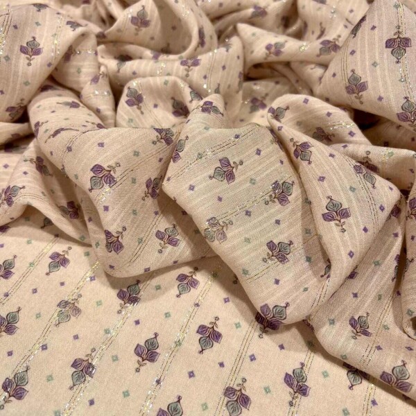 VISCOSE LIBERTY ROSÉ - FILETADO DE LUREX