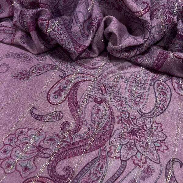 VISCOSE BOHO UVA - FILETADO DE LUREX
